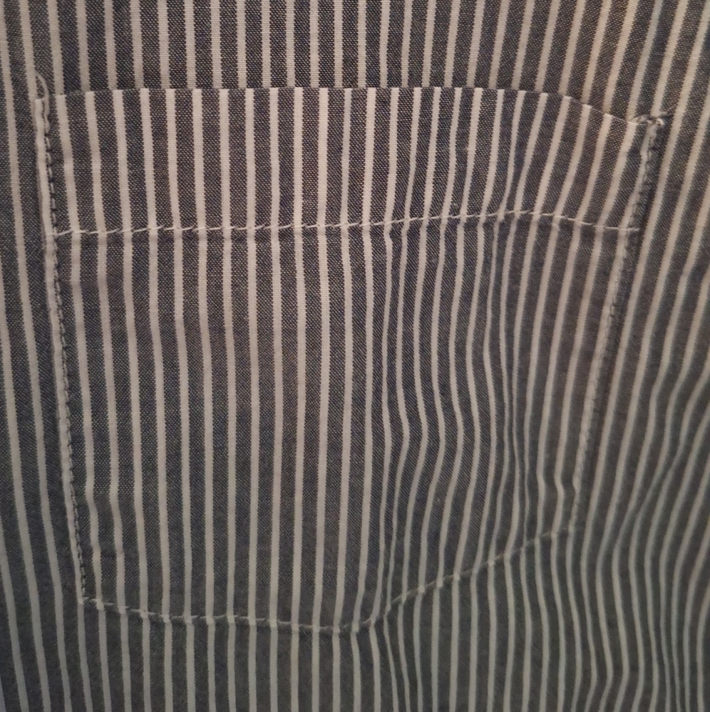 Mossimo Supply Co Pinstripe, Botton-down shirt - Picture 3 of 8